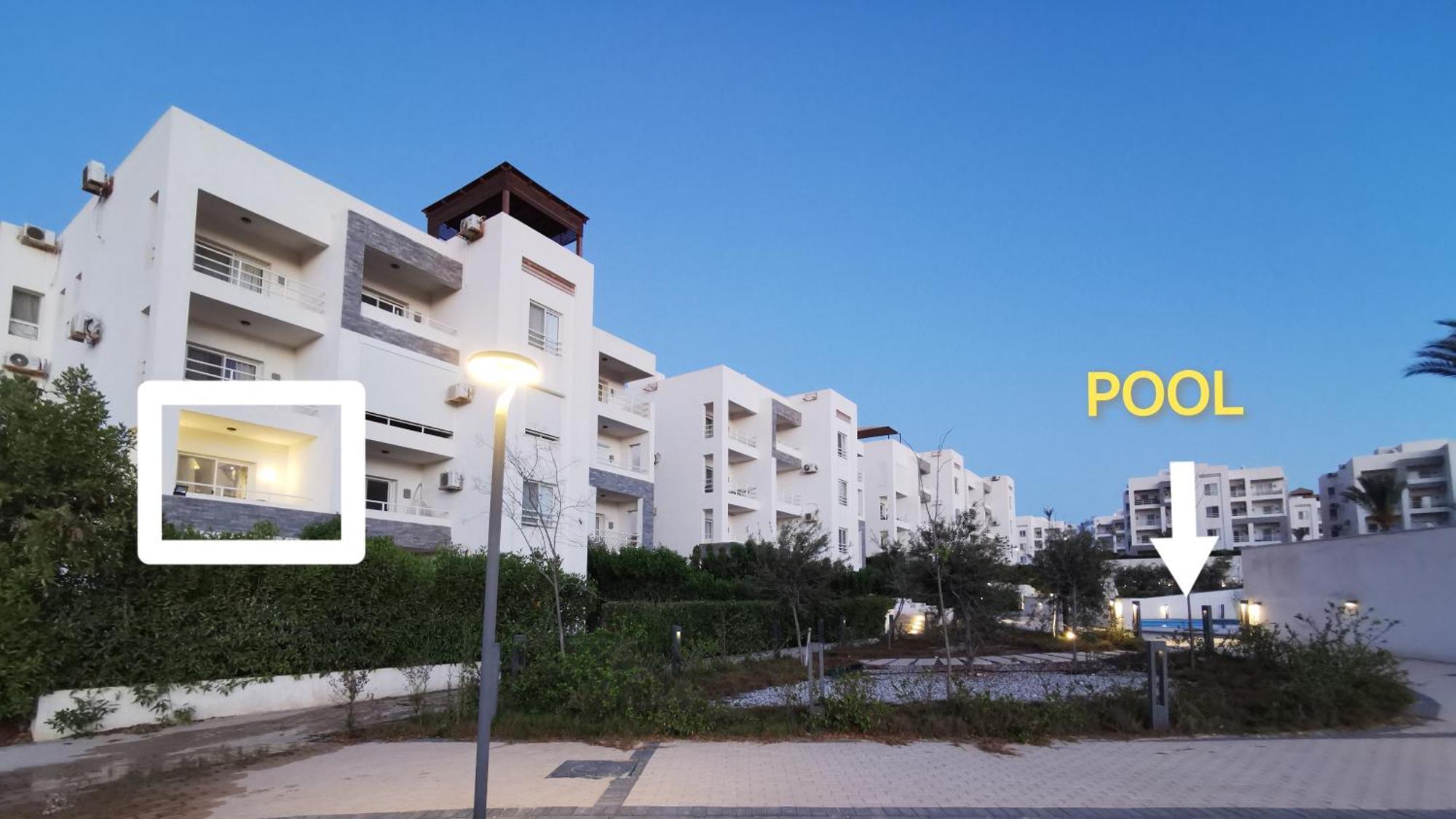 Appartamento Amwaj North Coast قرية أمواج الساحل الشمالي